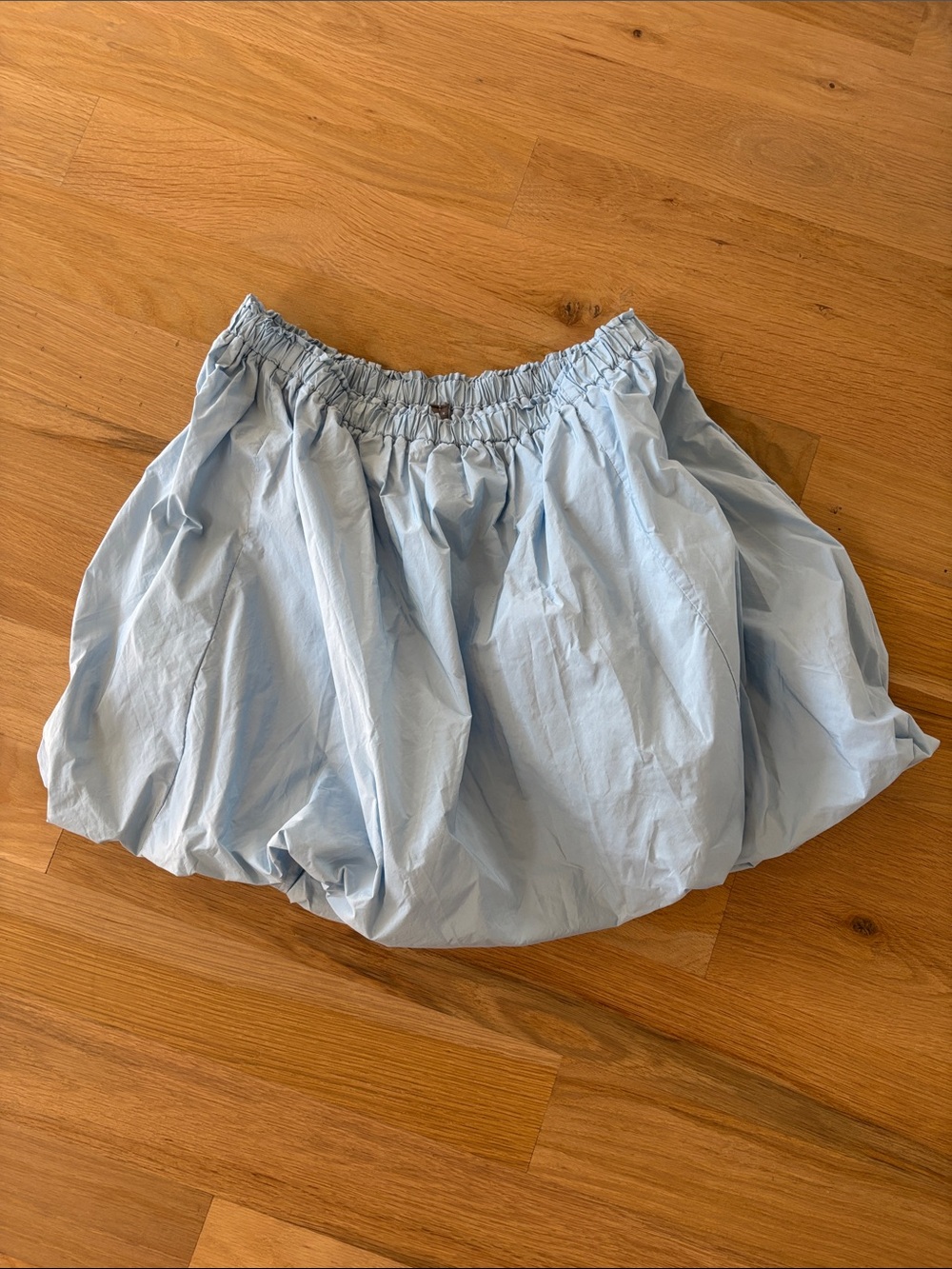 Light Blue Bubble Skirt